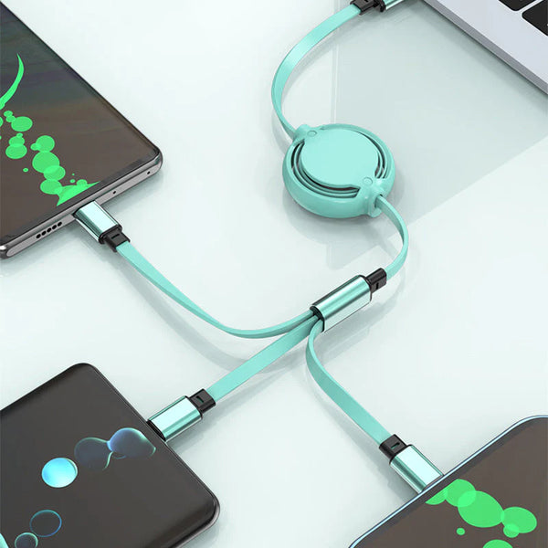 3-in-1 Snel Oplaadkabel