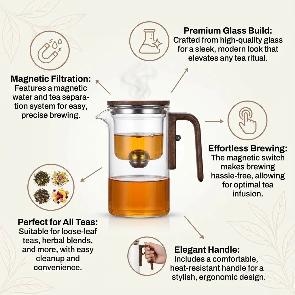 Magnetische Filtratie Teapot