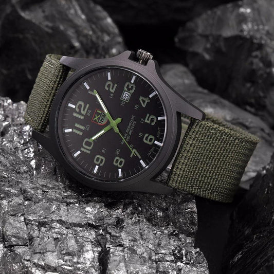 Tactische Herenhorloge AdventureTime – Waterdicht en Schokbestendig met LED