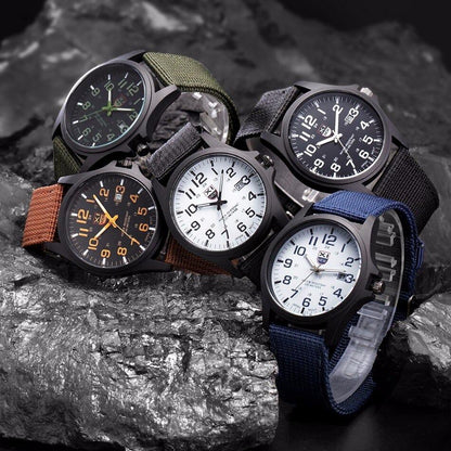 Tactische Herenhorloge AdventureTime – Waterdicht en Schokbestendig met LED