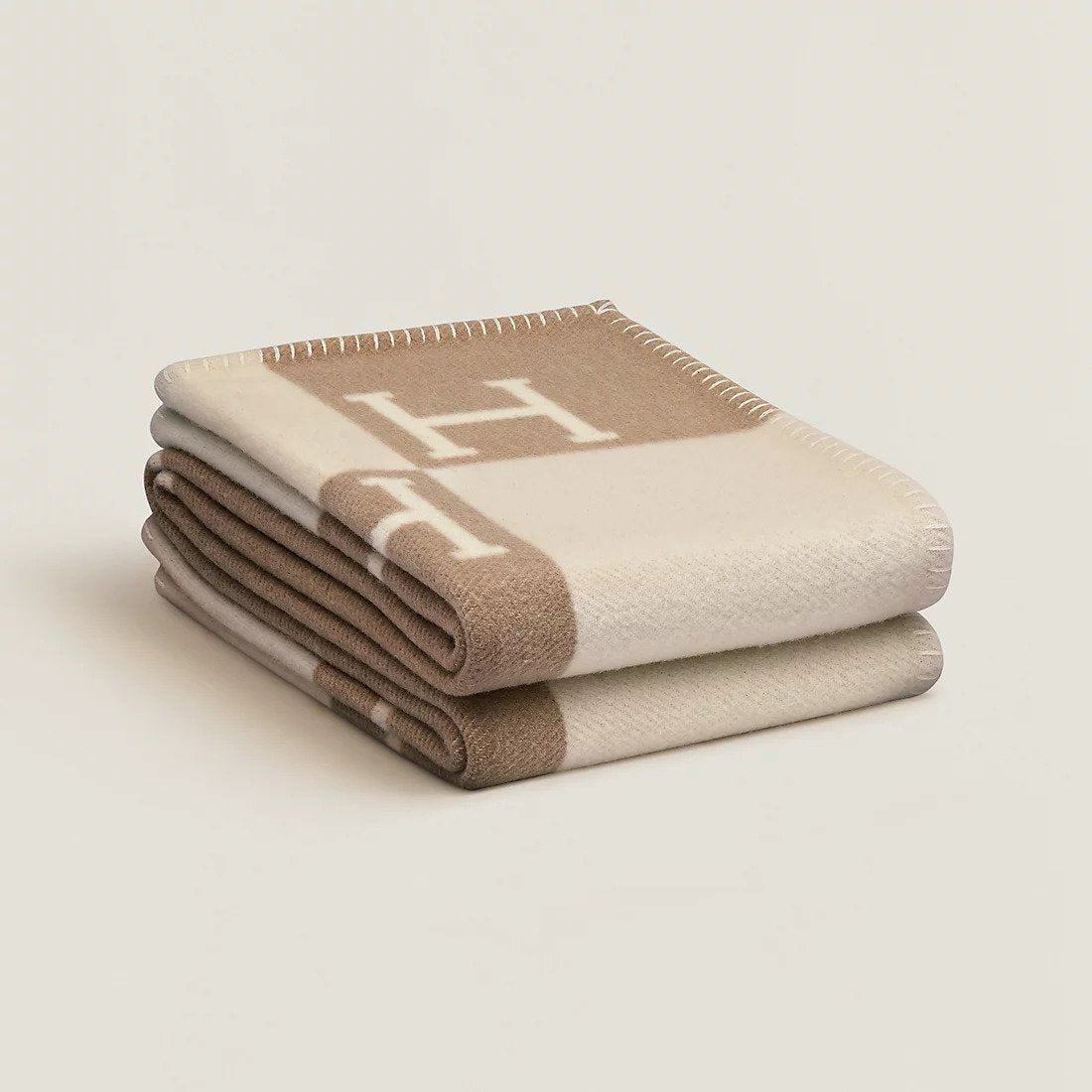 Elegante Wol-Kashmir Deken voor Luxe Thuis