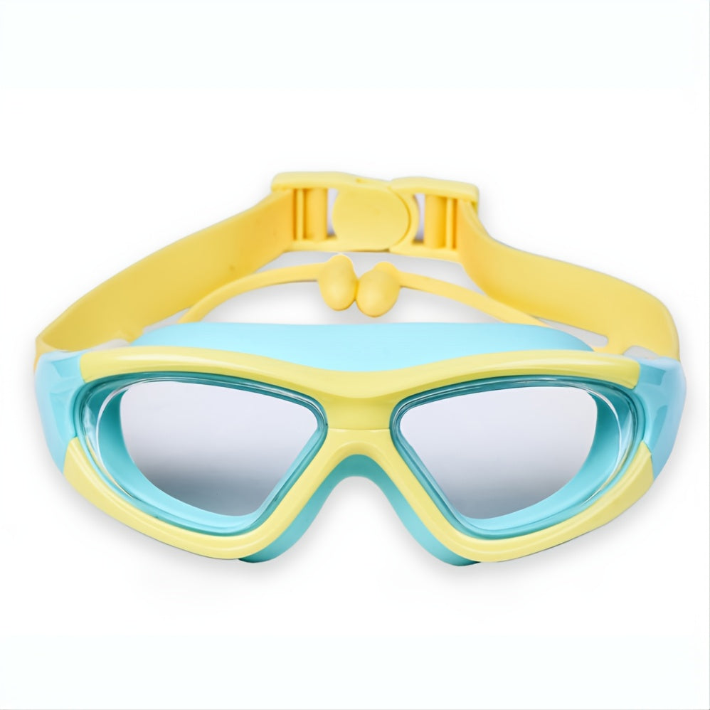 Kinder Zwembril met Groot Frame – Comfortabel & Anti-Fog voor Zwemplezier