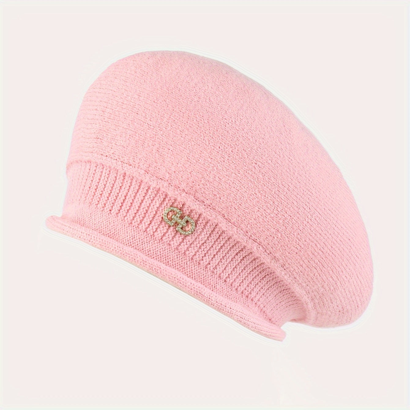 Chic Gebreide Beret voor Dames - Elegantie en Warmte voor de Winter
