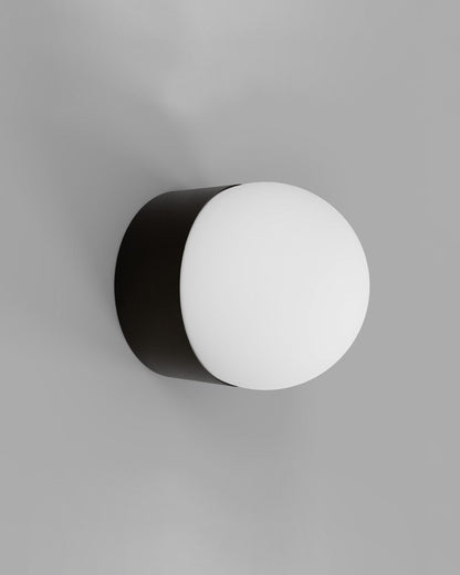 Gekaderde Orb Wandlamp
