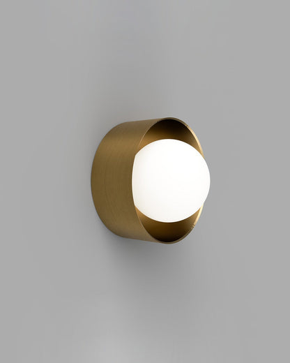 Gekaderde Orb Wandlamp