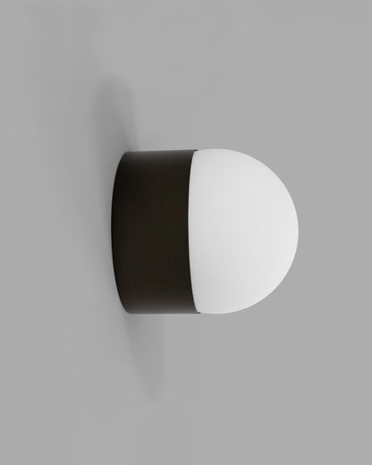 Gekaderde Orb Wandlamp