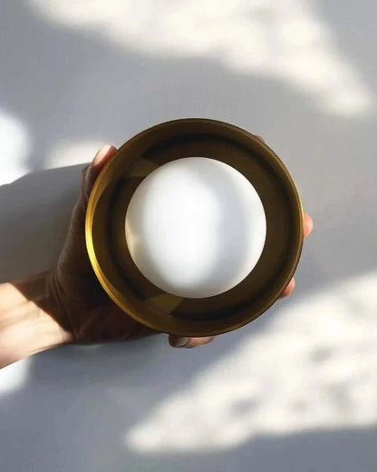 Gekaderde Orb Wandlamp