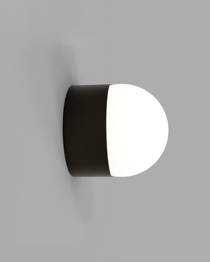 Gekaderde Orb Wandlamp