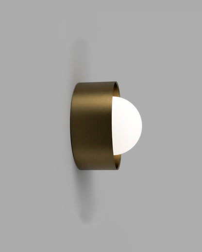 Gekaderde Orb Wandlamp