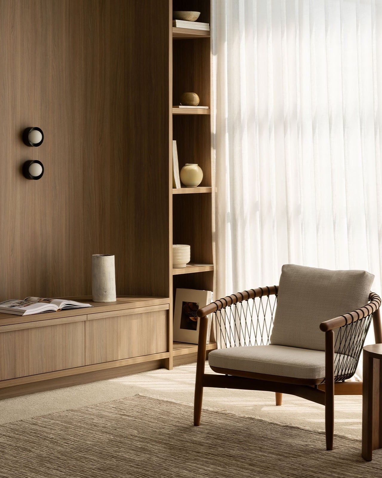 Gekaderde Orb Wandlamp