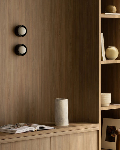 Gekaderde Orb Wandlamp