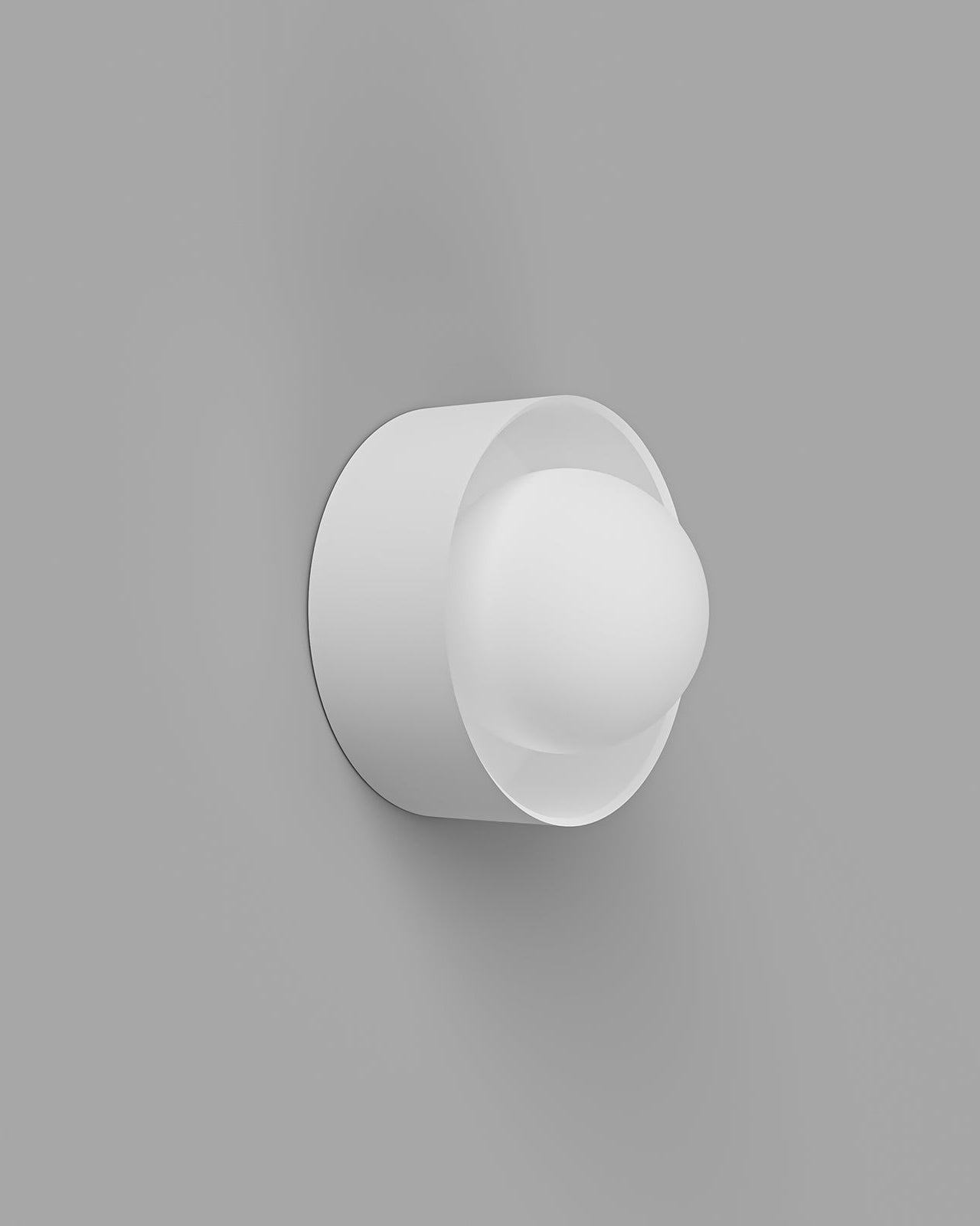 Gekaderde Orb Wandlamp