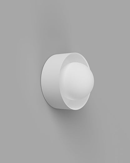 Gekaderde Orb Wandlamp