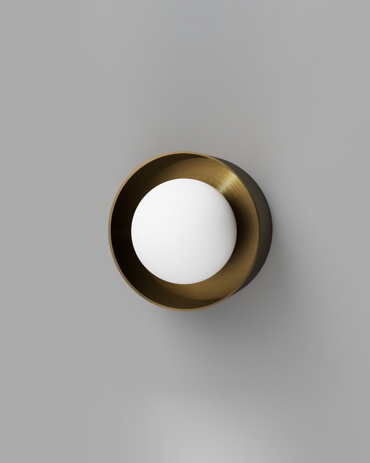 Gekaderde Orb Wandlamp