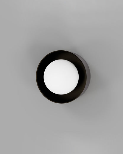 Gekaderde Orb Wandlamp