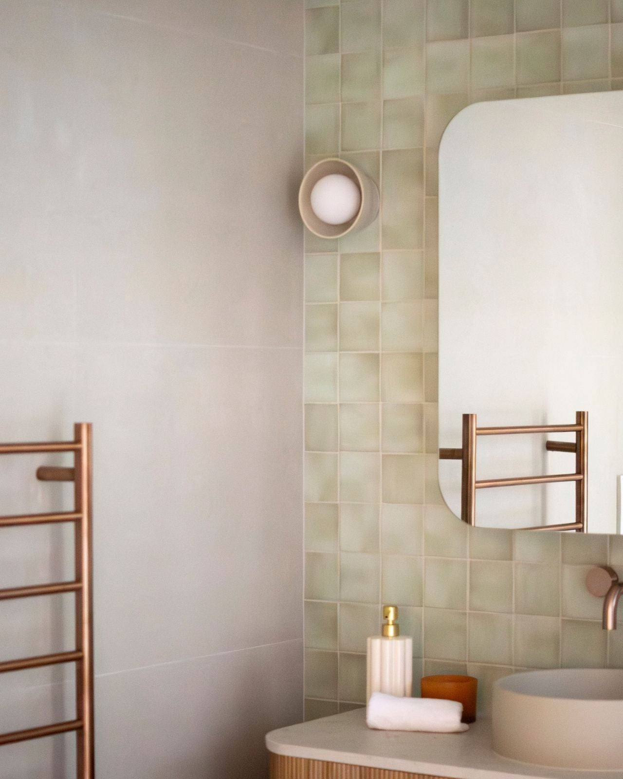 Handgemaakte Keramische Kom Wandlamp
