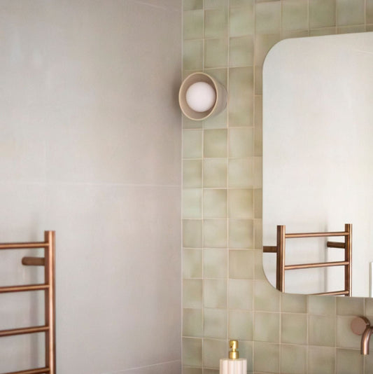 Handgemaakte Keramische Kom Wandlamp