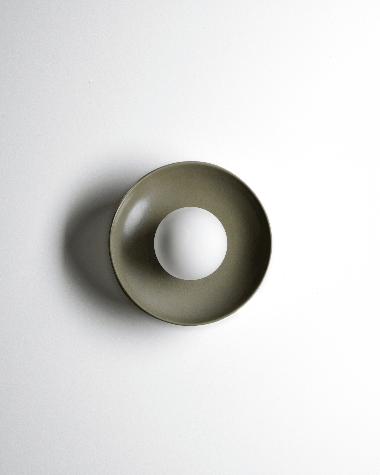 Handgemaakte Keramische Schotel Wandlamp