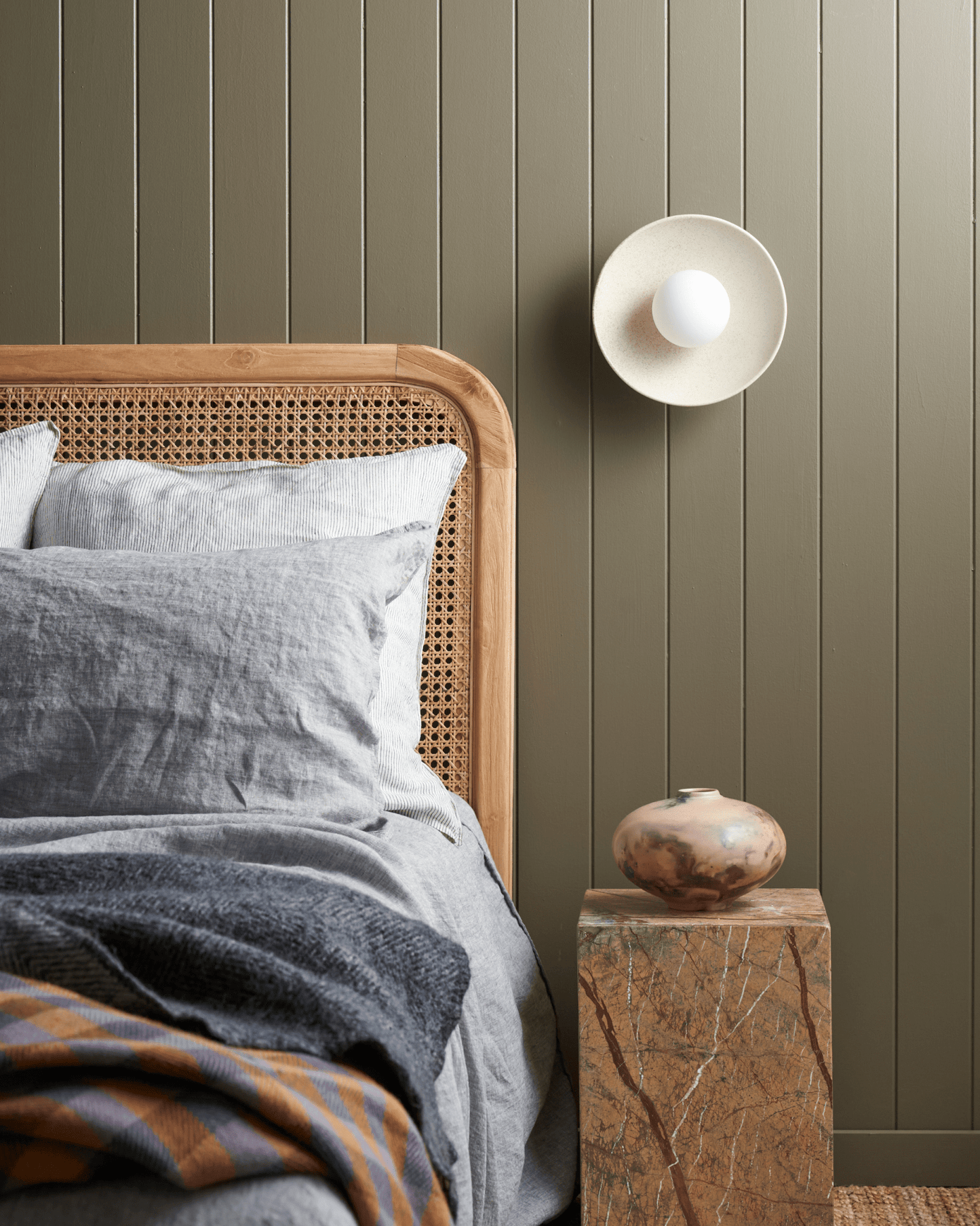 Handgemaakte Keramische Schotel Wandlamp