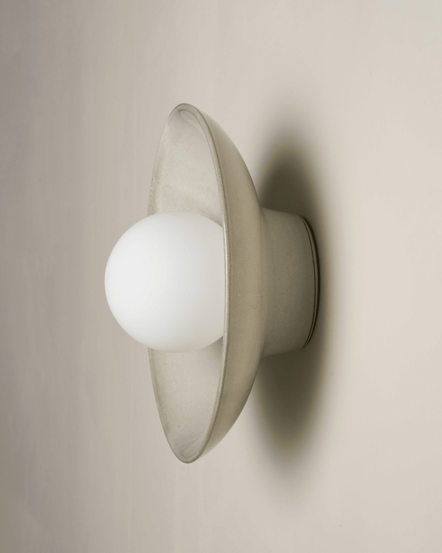 Handgemaakte Keramische Schotel Wandlamp