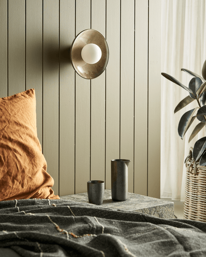 Handgemaakte Keramische Schotel Wandlamp