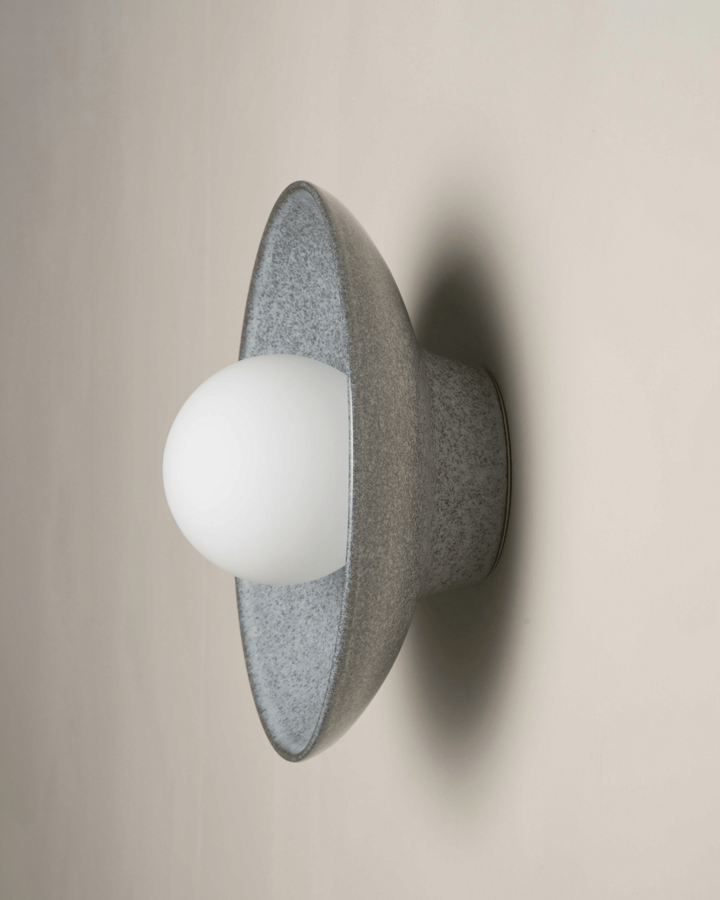 Handgemaakte Keramische Schotel Wandlamp