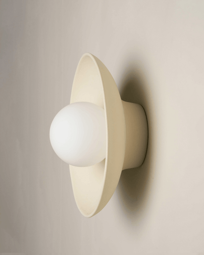 Handgemaakte Keramische Schotel Wandlamp