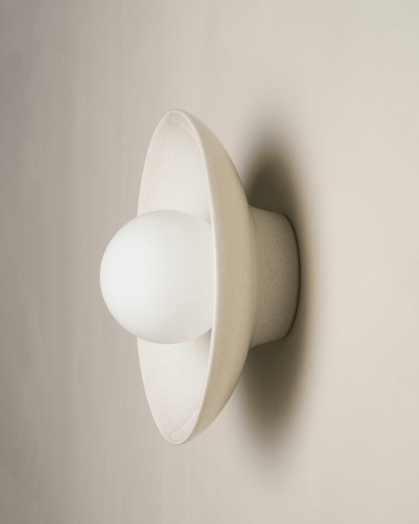 Handgemaakte Keramische Schotel Wandlamp