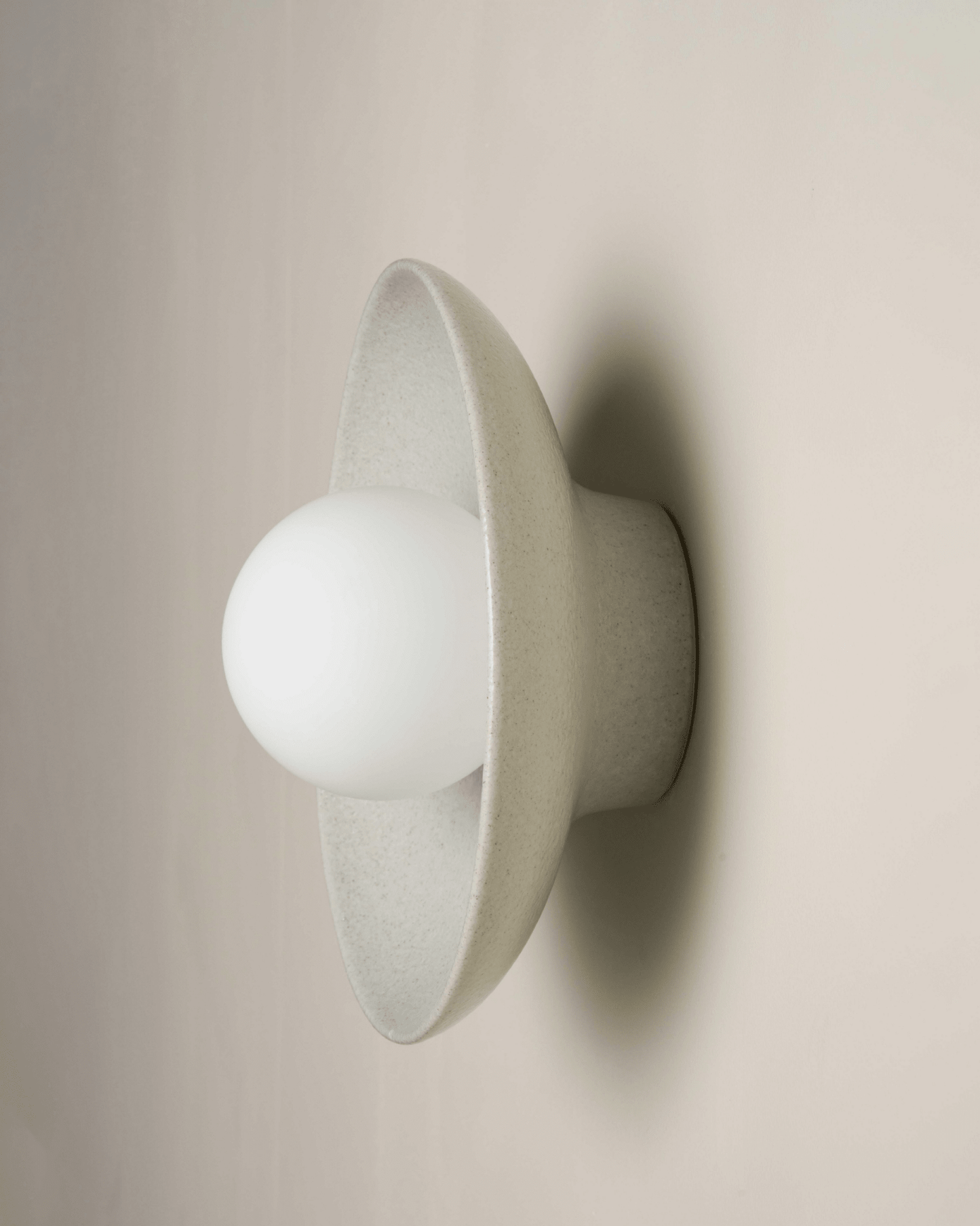 Handgemaakte Keramische Schotel Wandlamp