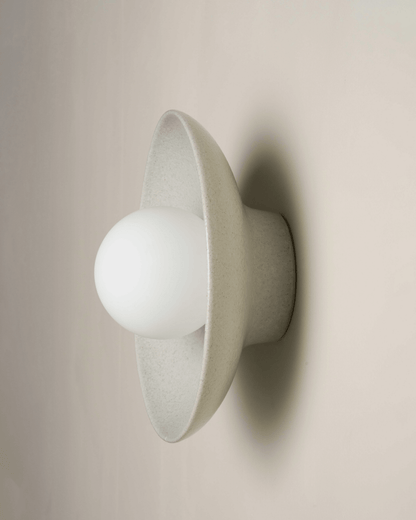 Handgemaakte Keramische Schotel Wandlamp
