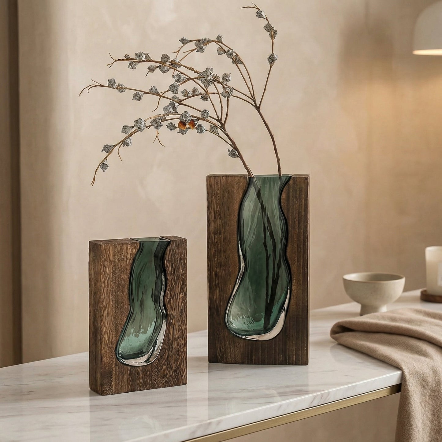 Noordse Live Edge Vaasje