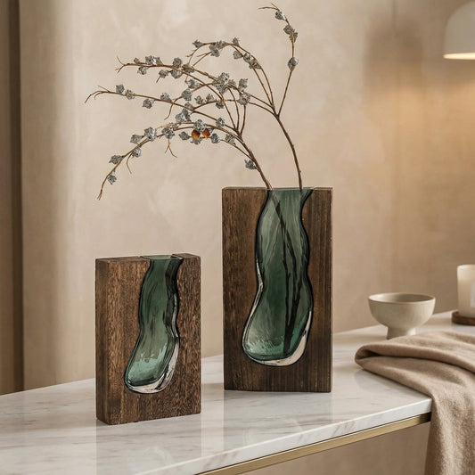 Noordse Live Edge Vaasje