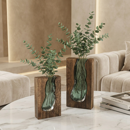 Noordse Live Edge Vaasje