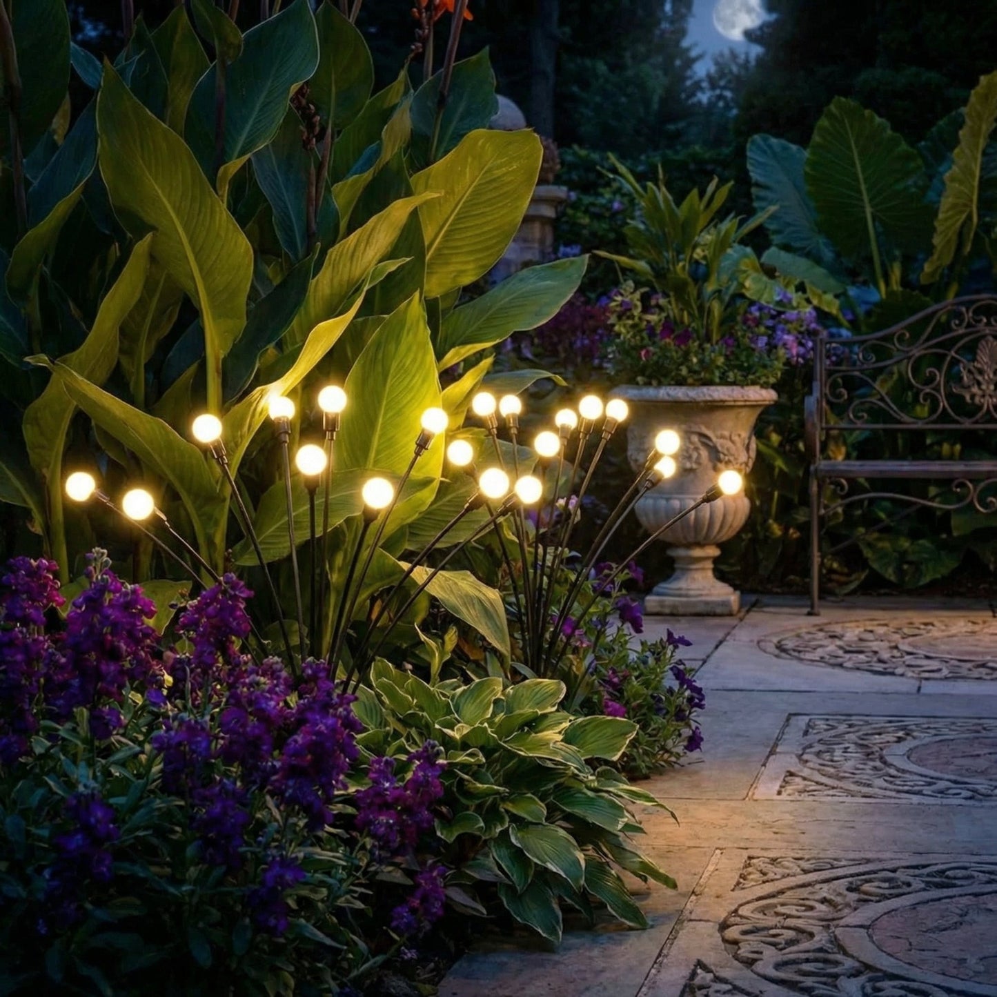 Zonne-zwiepende Tuinlampen