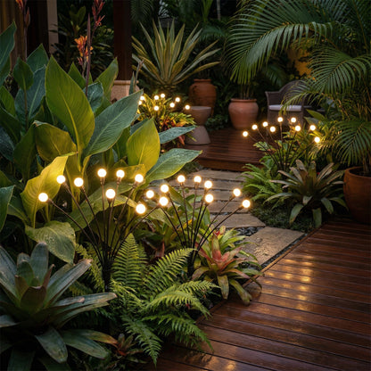 Zonne-zwiepende Tuinlampen