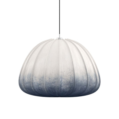 Hanglamp van witte papierfysalis in Japandi-stijl