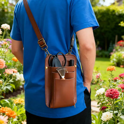 Personalized Tuin Florist Gereedschapsriem voor Mannen Leren Gereedschapsriem voor Vrouwen Handgemaakte Gereedschapsriem Leren Tuinier Elektricien Timmerman