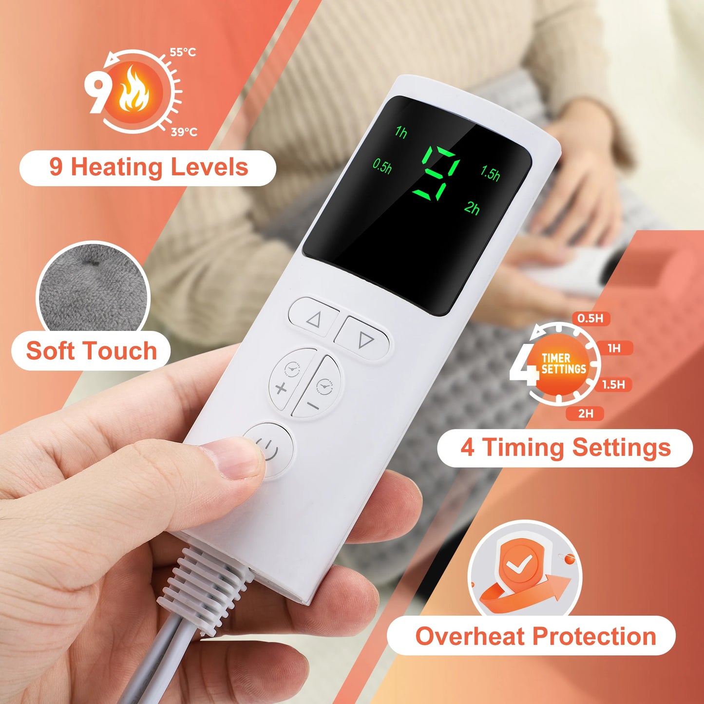 Elektrische Verwarmende Tailleband Warm Pad