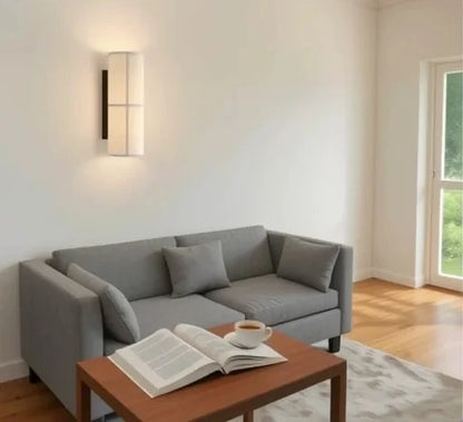 Wabi Sabi Stoffen Wandlamp