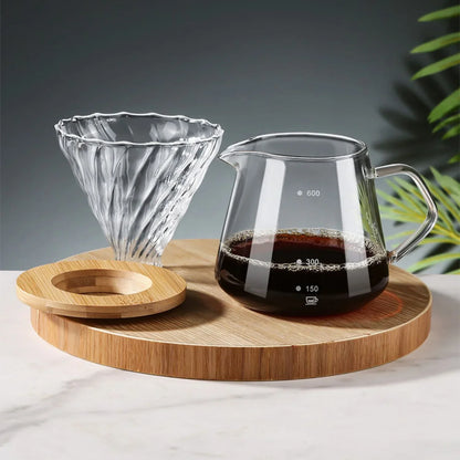 Glazen Pour-Over Drip Coffee Maker