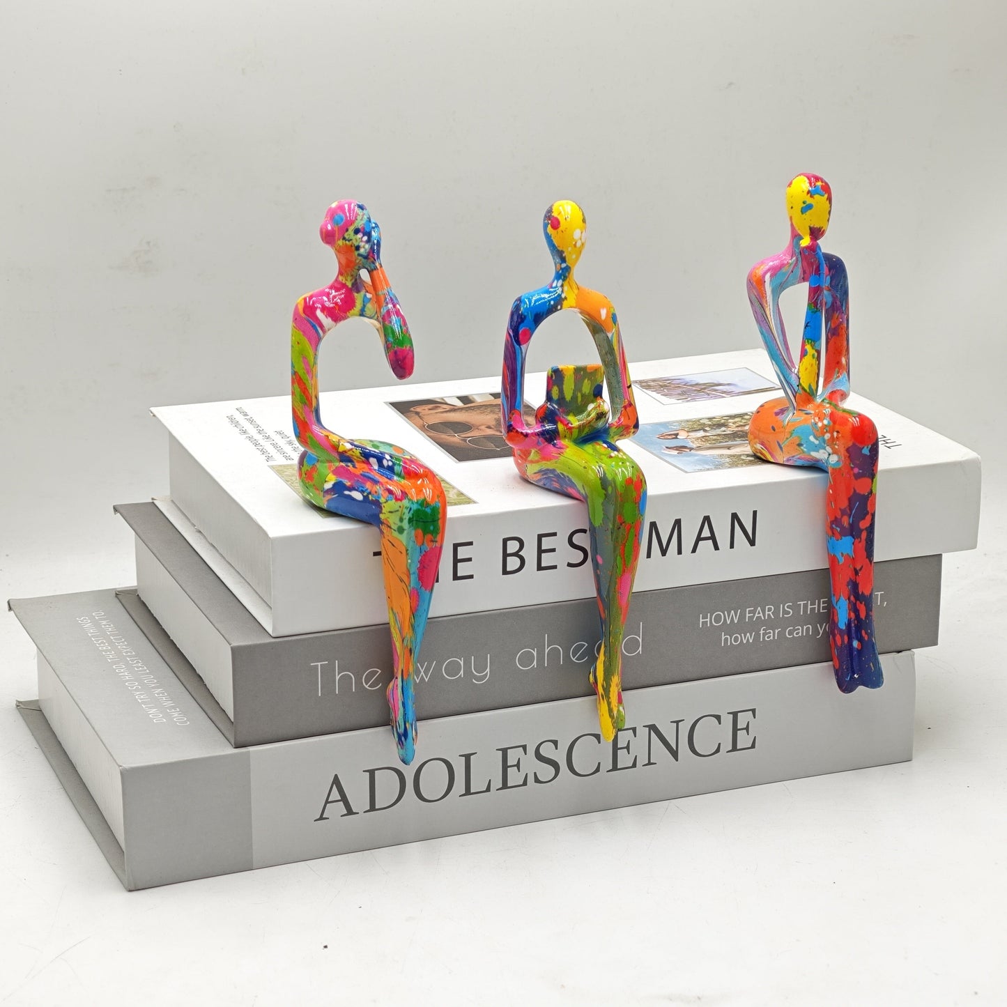 Kleurige Kunstbeelden Set
