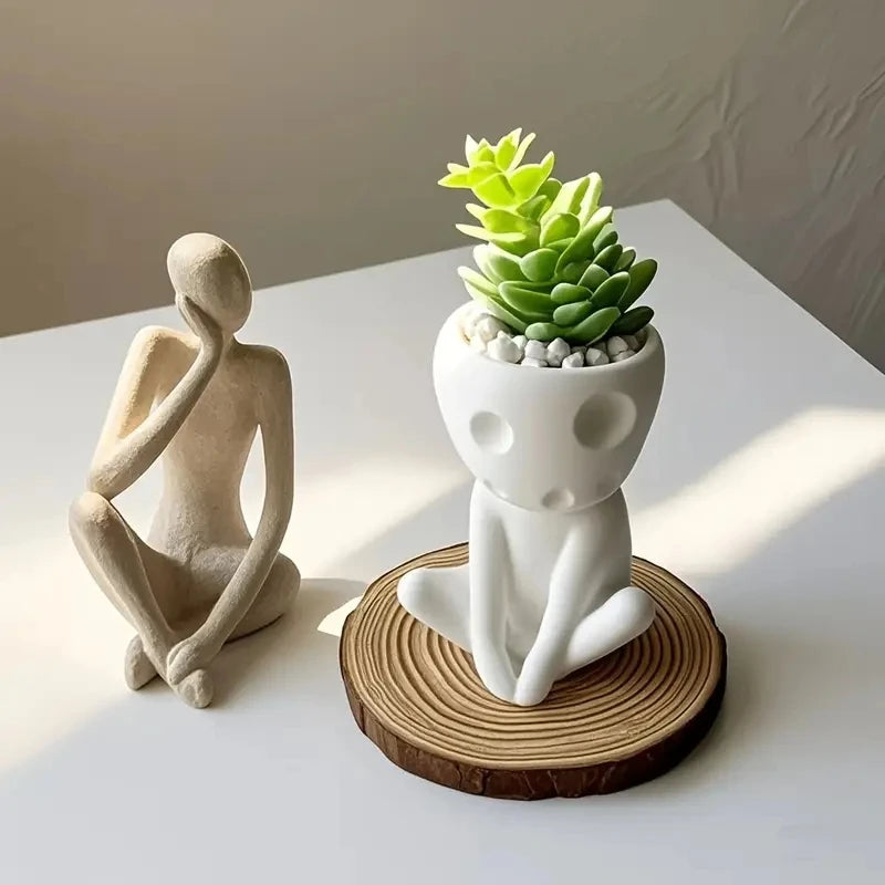 Schattige Bloempot Pop Decoratie