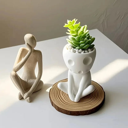Schattige Bloempot Pop Decoratie