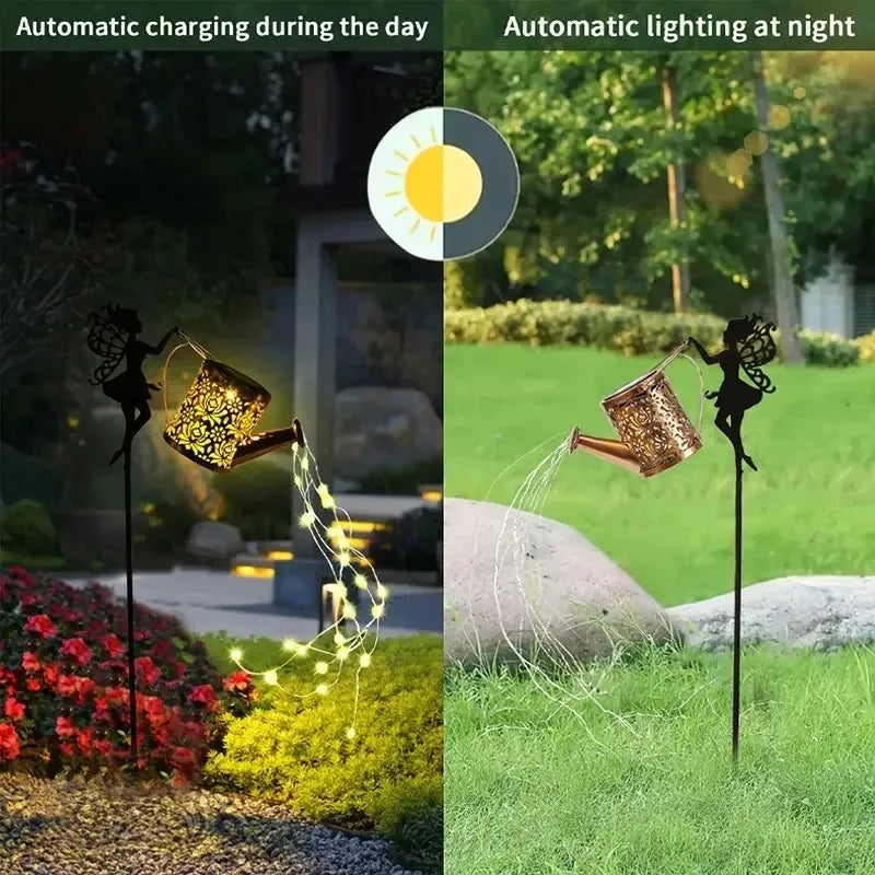 Zonne Gieter Licht Sprookjes Tuinverlichting