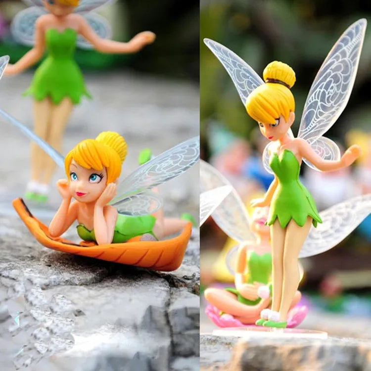 6 Stukken Tinkerbell Feeën Speelset