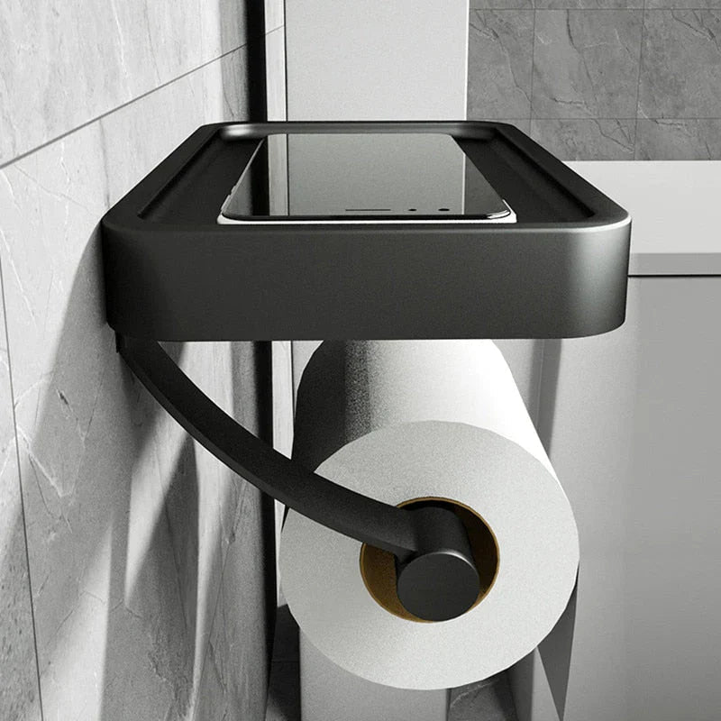 Stijlvolle Toiletrolhouder met Plank
