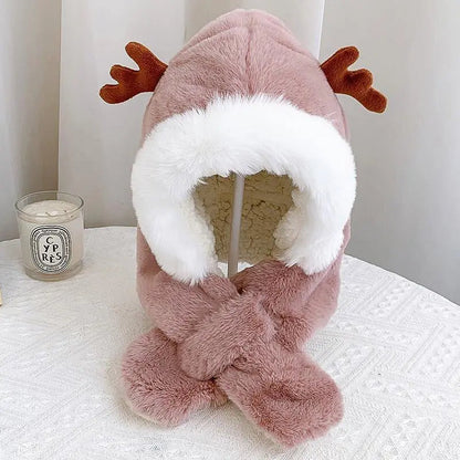 Schattige Rendier Winter Babymuts