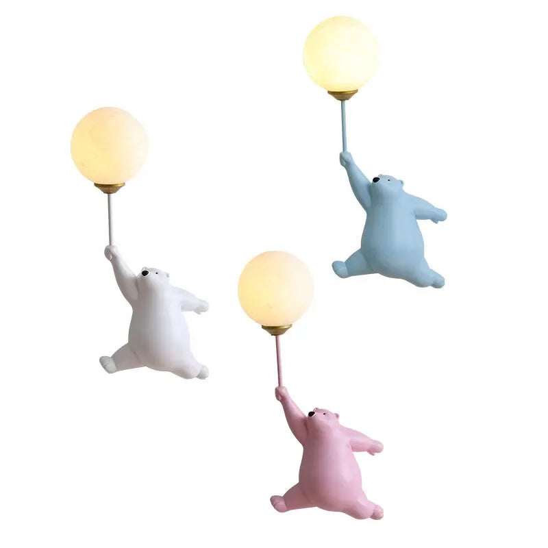 IJsbeer LED Wandlamp