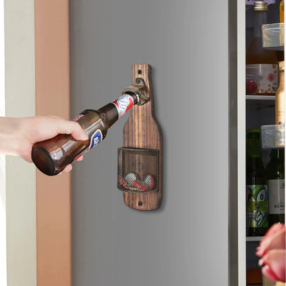Muur Bieropener Met Vangbak