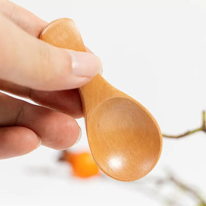 Houten Theelepels voor Specerijen